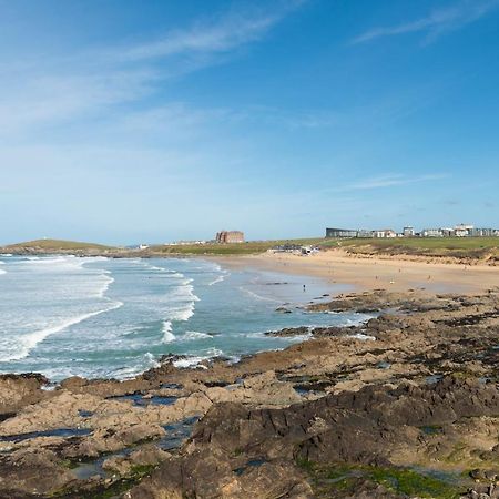 Fistral Beach Penthouse, Newquay Crantock Exteriör bild
