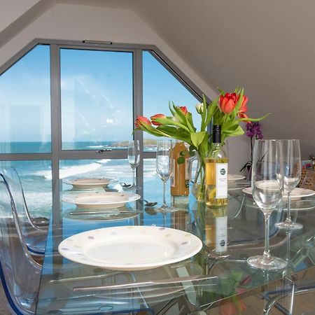 Fistral Beach Penthouse, Newquay Crantock Exteriör bild