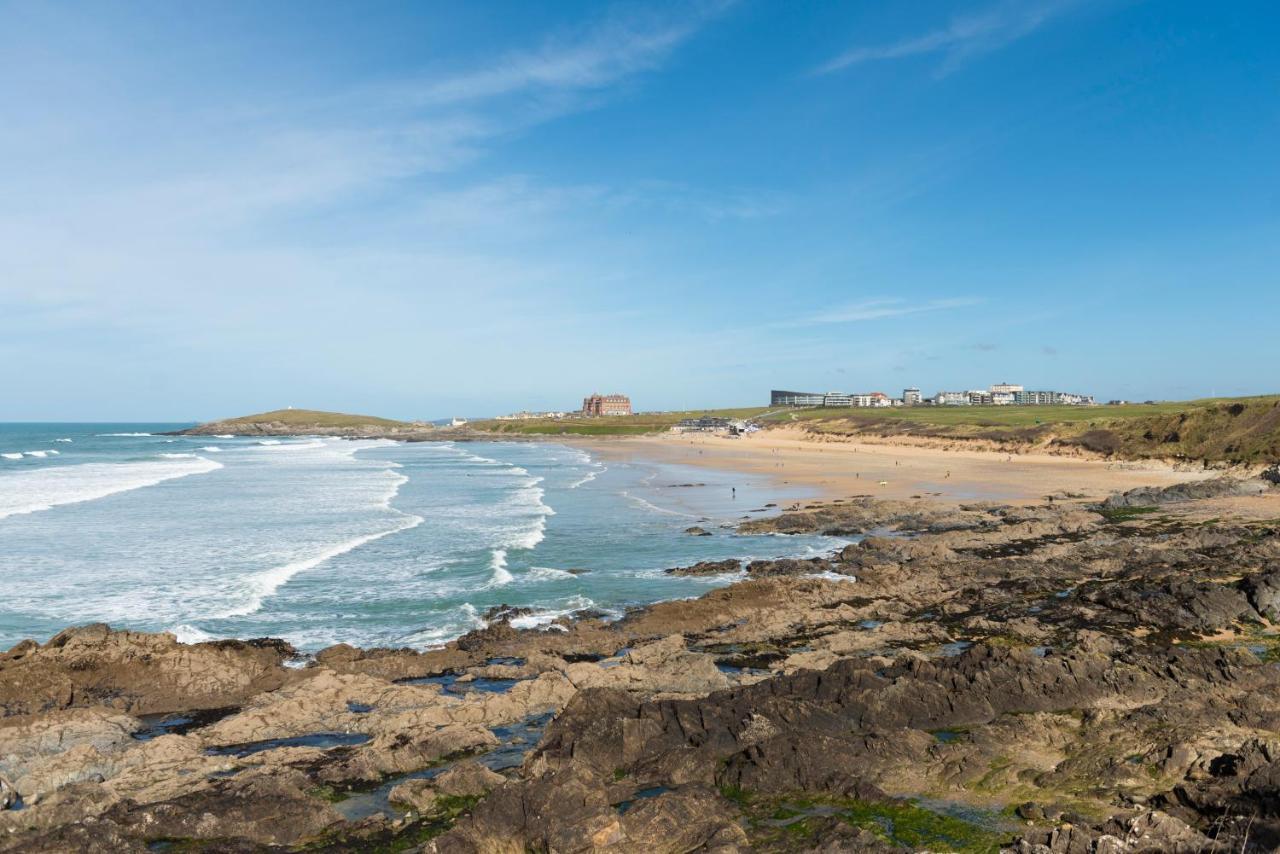Fistral Beach Penthouse, Newquay Crantock Exteriör bild
