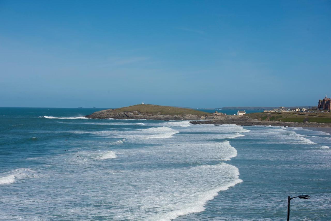 Fistral Beach Penthouse, Newquay Crantock Exteriör bild