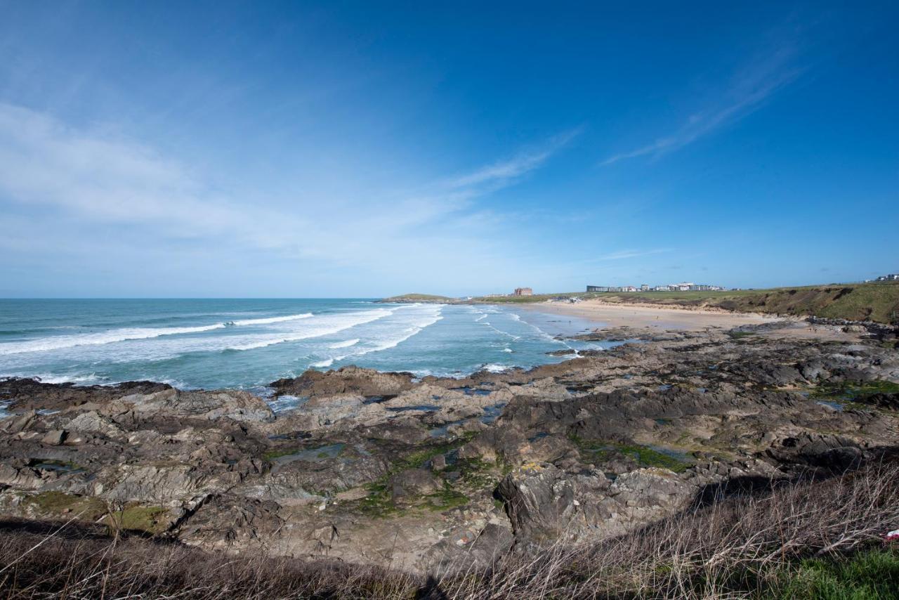 Fistral Beach Penthouse, Newquay Crantock Exteriör bild