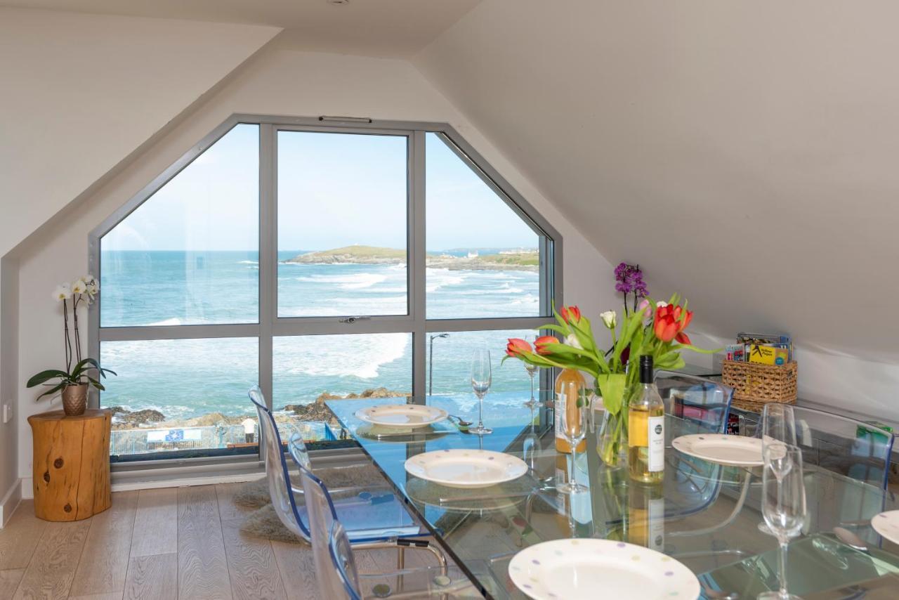 Fistral Beach Penthouse, Newquay Crantock Exteriör bild